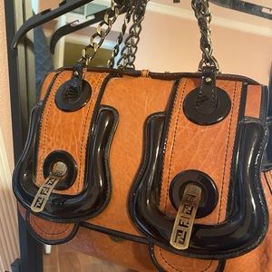 Fendi Nappa B Buckle Bag
